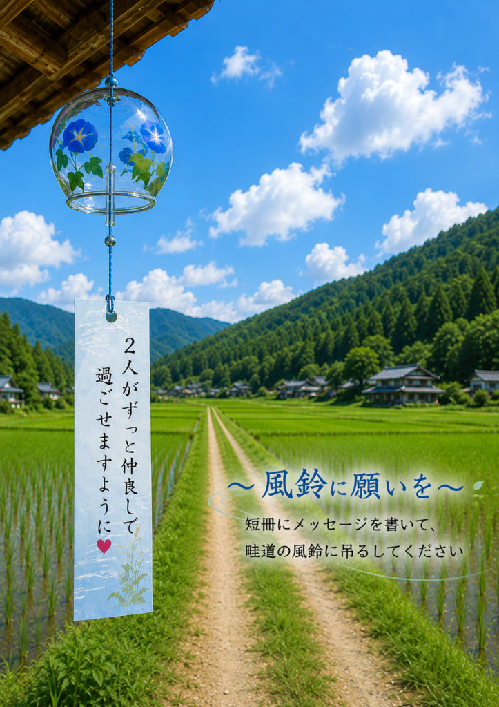 【夏季限定】～風鈴に願いを～